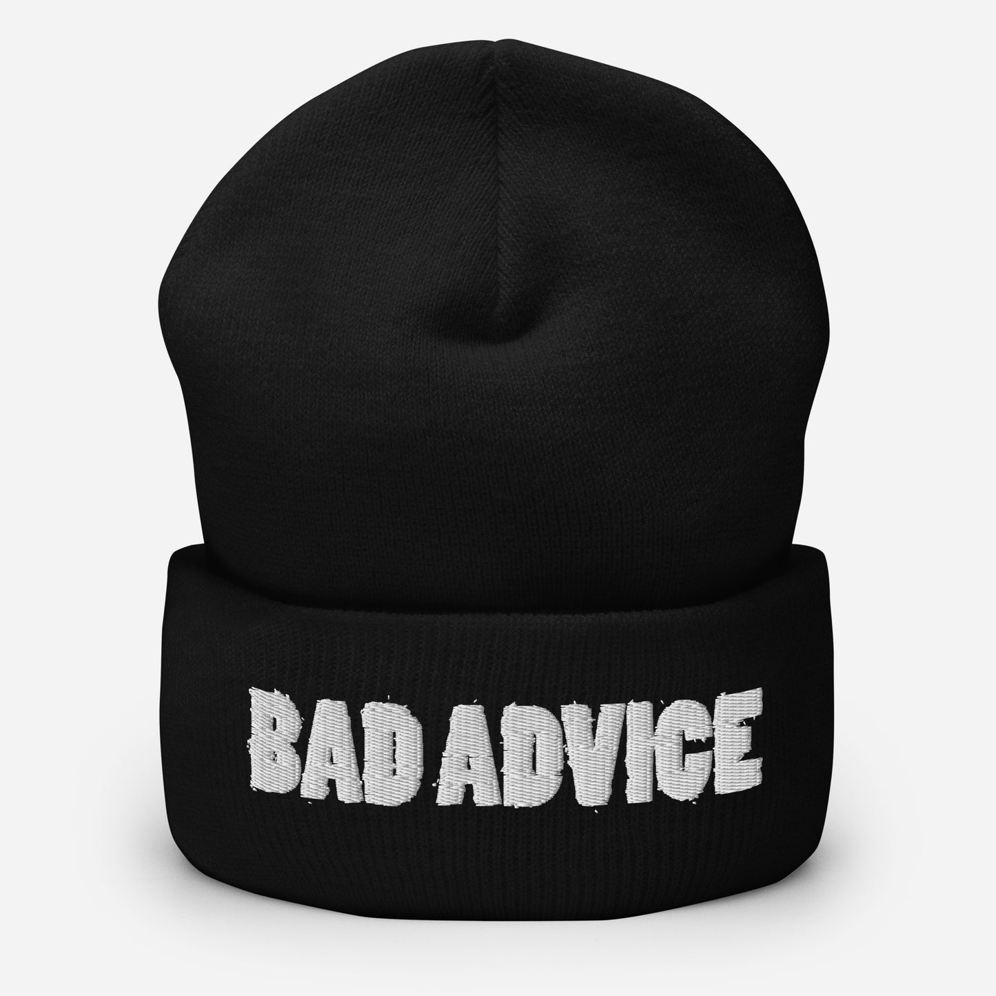BAD ADVICE CUFFED BEANIE